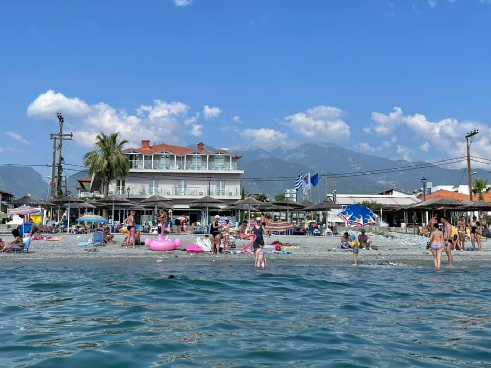 Hotel Dionisos Leptokaryá Exterior foto