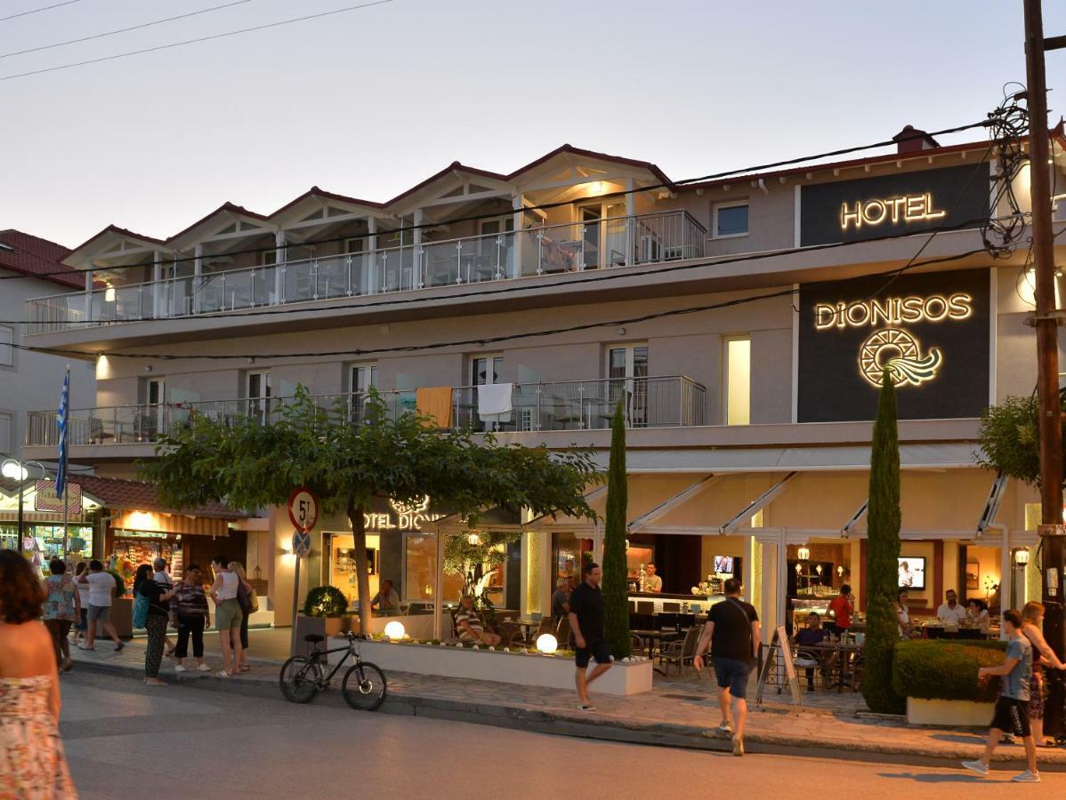 Hotel Dionisos Leptokaryá Exterior foto